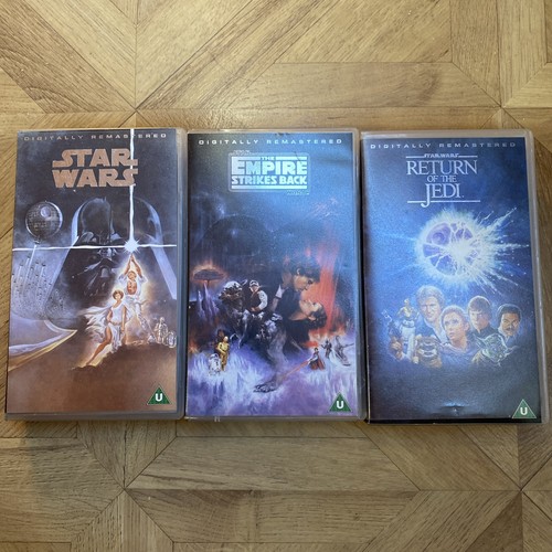 Star wars trilogy vhs video - trilogy,