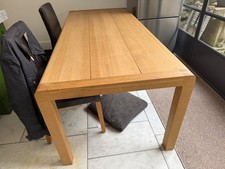 Habitat Radius Solid Oak Dining Table original  Simon Pengelly  200 cm seats 10