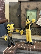 2 x bendy & the Ink machine figures bundle joblot set collection revival