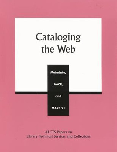 Cataloging the web metadata - cataloging,