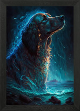 Irish Setter Dog Dainty Framed