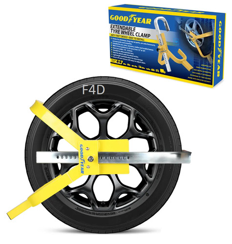 Goodyear alloy wheel clamp - goodyear,
