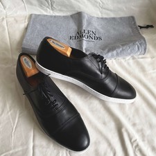 Allen Edmonds Park Avenue Cap-toe Oxford Dress Sneaker Black 11 D (RRP $199)