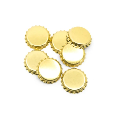 100 beer bottle caps - beer, 26mm