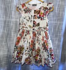 Next Baby Girls Floral Dress Age 12-18 Months 1.5-2 Years
