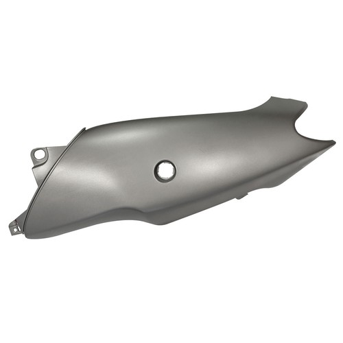 Rear left matte gray fairing - rear,