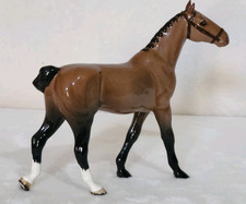 Beswick Rare Walking Hackney Pony in Bay (Brown) by Martyn Alcock No. H261