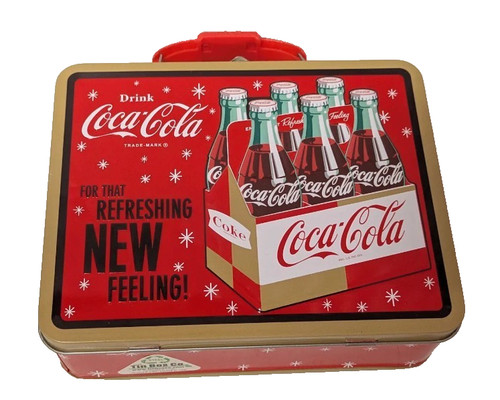 Coca cola large metal lunch - large,