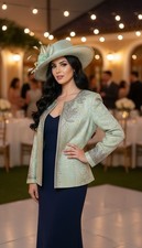 Designer Women Maxi skirt suit