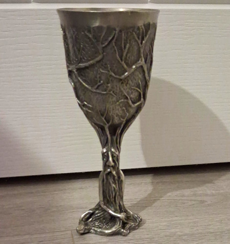 Royal selangor pewter goblet - pewter,