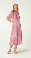 LK Bennett Elowen dress pink