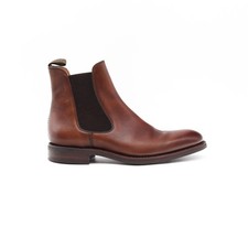 Loake Mens Chelsea Boots Brown Size UK 8.5 Leather Formal Footwear