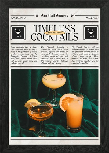 Timeless classic cocktails - classic,