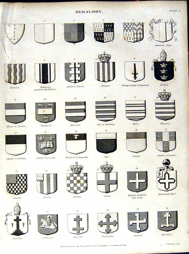 Antique old print 1003 - old,