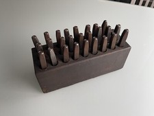 Antigue Marking Metal Stamps(Numbers 1-24)