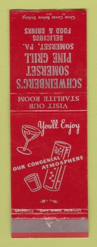Matchbook cover - matchbook,