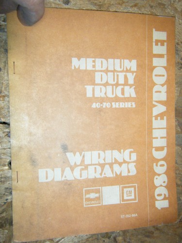 1986 chevrolet medium - medium, duty
