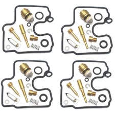 4x Carb Repair Kit Fit For Kawasaki ZX600 Ninja ZX6R 2000-2002 Carburetor Parts