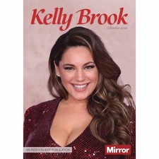 Kelly Brook A3 Calendar 2026 - Entertainment - Month To View
