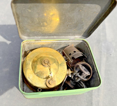 Vintage brass paraffin touring - paraffin,