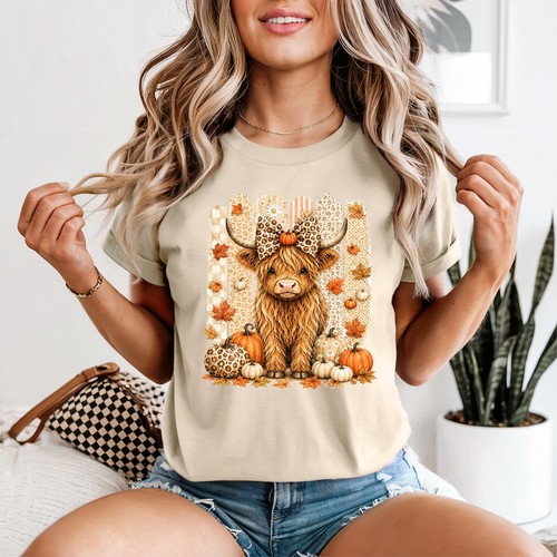 Highland cow womens shirt - cow, t-shirt