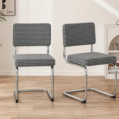 Retro houndstooth dining - retro,