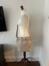 Matt & Nat Crossbody Shoulder Bag Vegan Leather Stone Grey 