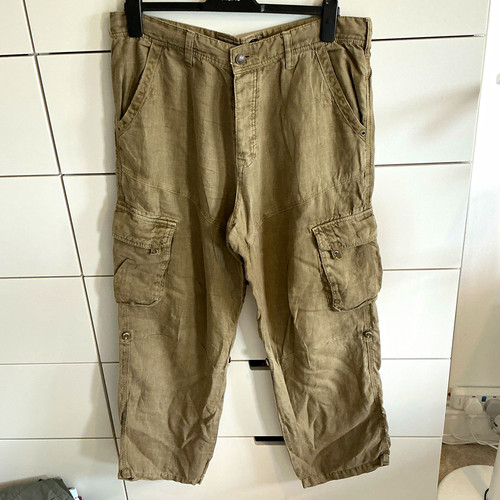 Next men khaki linen - men’s,