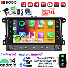DAB+ Android 14 Apple CarPlay For VW GOLF MK5 MK6 7" Stereo Head Unit GPS Radio