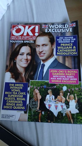 Magazine royal wedding - magazine,