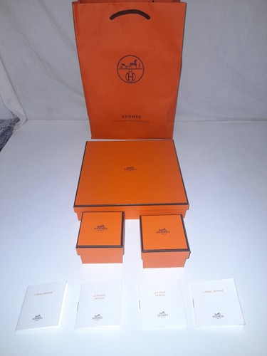 Hermes jewellery boxes - boxes, x3