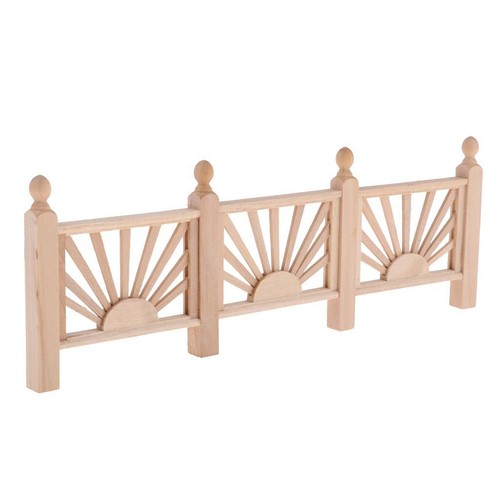 Unpainted dolls house - unpainted,