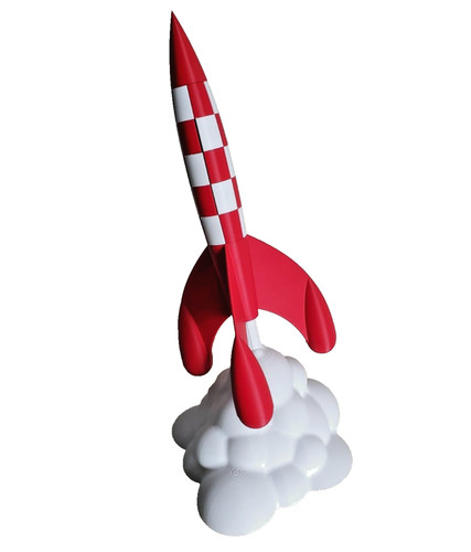 Tintin rocket custom model - rocket,