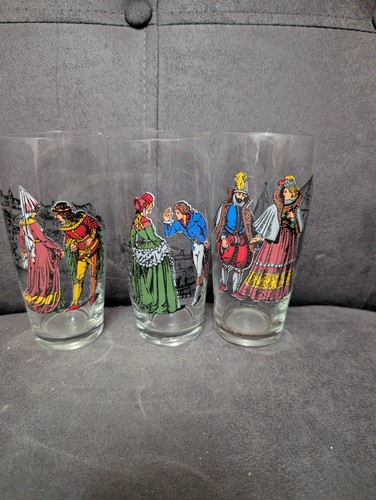 Vintage drinking glasses - drinking,