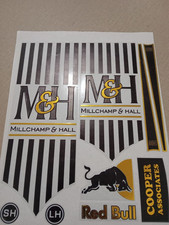 2025 Latest Digital Millichamp & Hall MH Cricket Bat Stickers Order 2 Get 1 Free