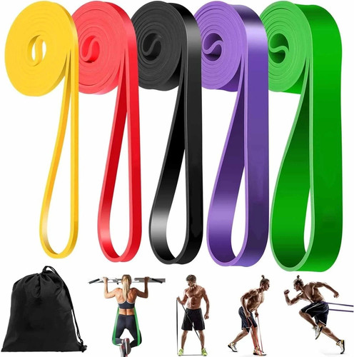 Pull resistance bands - set, 5