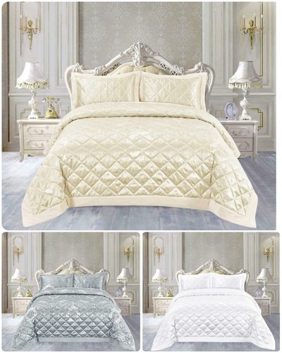Modern 3pcs quilted bedspread - quilted,