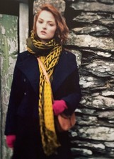 TOAST BNWOT £255 Size 6/8 Long Maxi Navy Wool + Linen Great Coat/Tailored/Blue