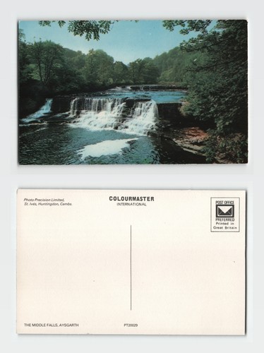 Postcard the middle falls - postcard,