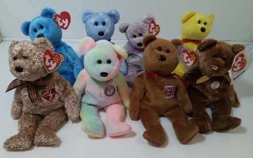 Beanie babies collection x8 - collection,