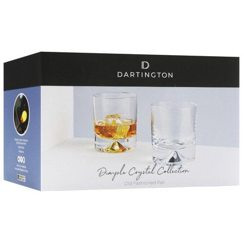 Dartington crystal dimple old - crystal,