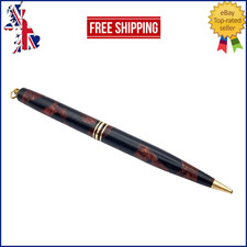 VINTAGE PARKER JUNIOR DELUXE DUOFOLD MECHANICAL PENCIL RED AND BLACK MARBLE USA