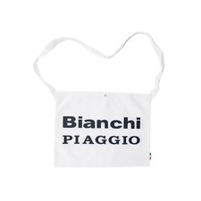 Bianchi Piaggio Retro Team Cotton Musette Bag Vintage  Eroica