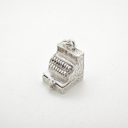 Sterling silver cash register - sterling,