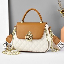 Pu Leather Chain Shoulder Bag
