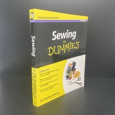 Sewing for dummies paperback - -,