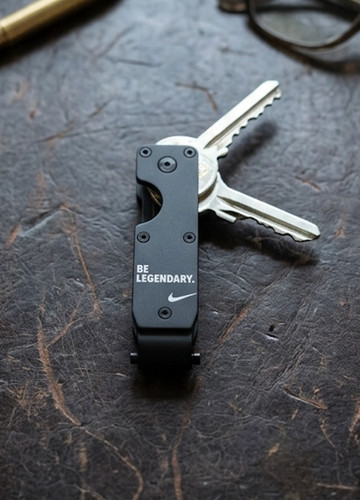 Nike sleek black - nike, key