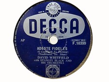 DAVID WHITFIELD - CHOOSE ONE OF ANY SIX 78 rpm discs