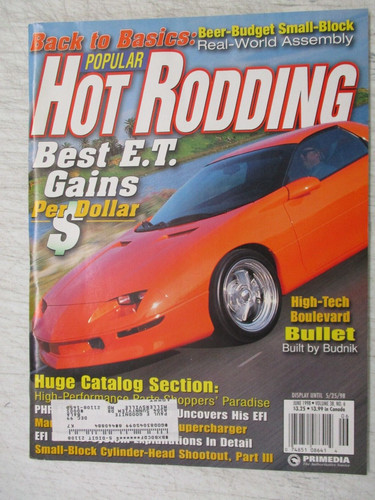 Popular hot rodding magazine - rodding,