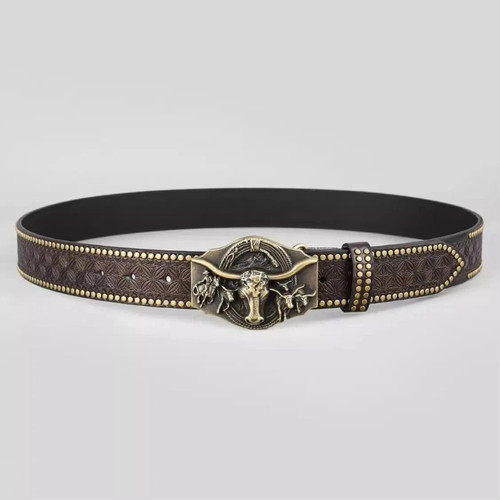 Men western cowboy belt - cowboy,